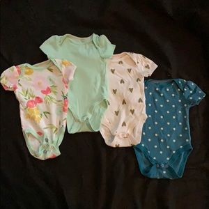 4 pack onesie